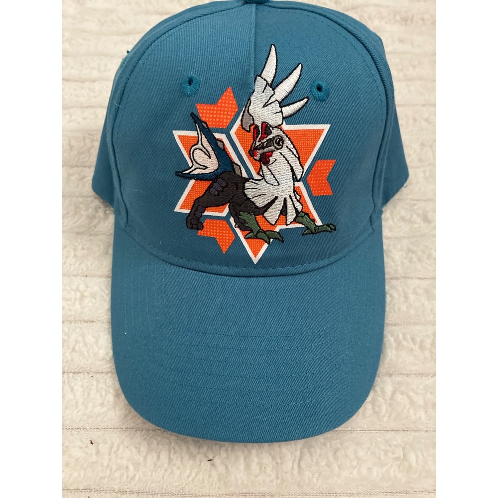 Pokemon 2018 North America Championships Hat Silvally Teal Blue Snapback Cap